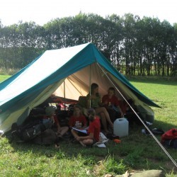 fotos kamp 2009-2010 jong-givers 075 - Scouts en Gidsen Zaventem 